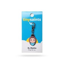 Tiny Saints St. Monica CHARM - Paracord, Bracelets, Backpacks, Purses Gifts NEW