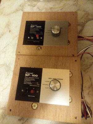 Sansui 山水サンスイ 3Way speaker system SP-100 Sansui SP-100 Speakers – The Turntable Store