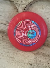 Frisbee Disc Red Wham-O Throwing Disc 10.5" Ultimate Frisbee 175G Red Outdoor