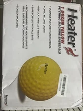 Heater Pitching Machine Baseballs by the Dozen