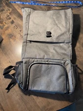 The Glacier Trails Insulated Cooler Versatile Backpack Gray