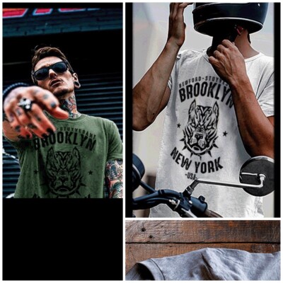 Brooklyn T-Shirt We live in BK, Bed-stuy do or die NY City Hip Hop cypha Tee 