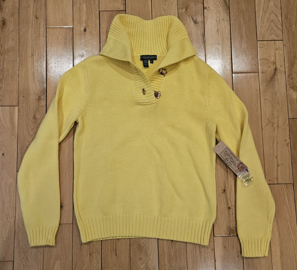 New LAUREN JEANS CO. Ralph Lauren Cotton Knit Pullover Sweater