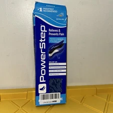 PowerStep Pinnacle Full Length Orthotic Shoe Insoles Neutral Arch Support 