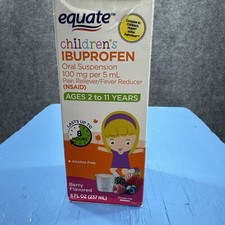 Children's Ibuprofen Oral Suspension, 100 Mg per 5 Ml, Berry, 8 Fl Oz 01/26