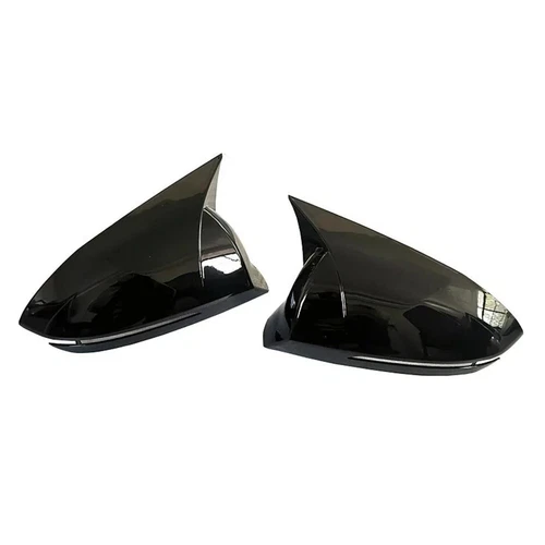 For Hyundai Tucson 2021-2023 ABS Gloss Black Rearview Mirror Cover Shell Caps - Picture 5 of 8