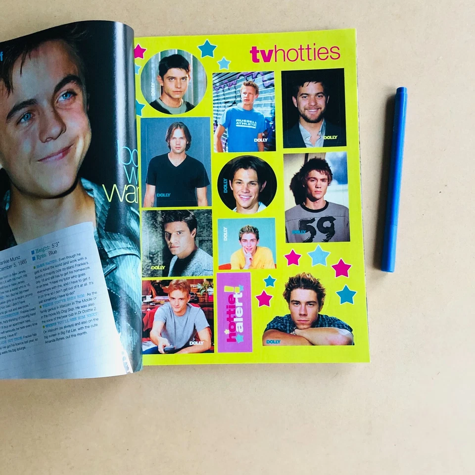 Mandy Moore Mandy & Her Groove Rare Import DOLLY Magazine & Celebrity Stickers Foto 3 de 4