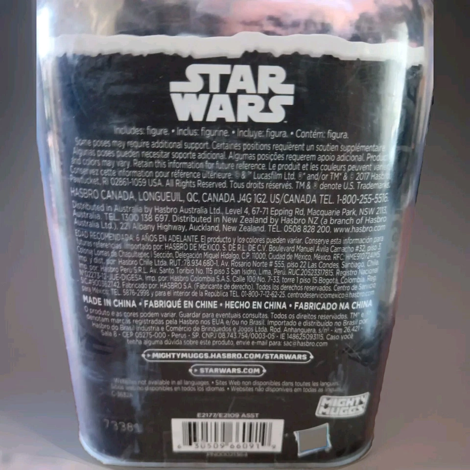 Disney's Star Wars Mighty Muggs (Finn Resistance Fighter) #7 Hasbro NIB Foto 3 de 4