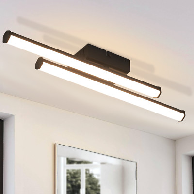 LED Deckenleuchte Deckenlampe Wohnzimmer Warmweiß 3000K 2 Flamming Modern