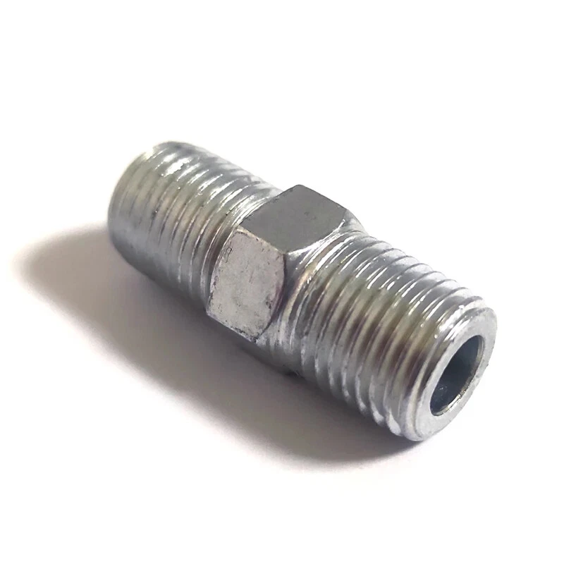Manguera pulverizadora pareja pezón doble neple 1/4" por 1/4" para pistola pulverizadora de pintura sin aire