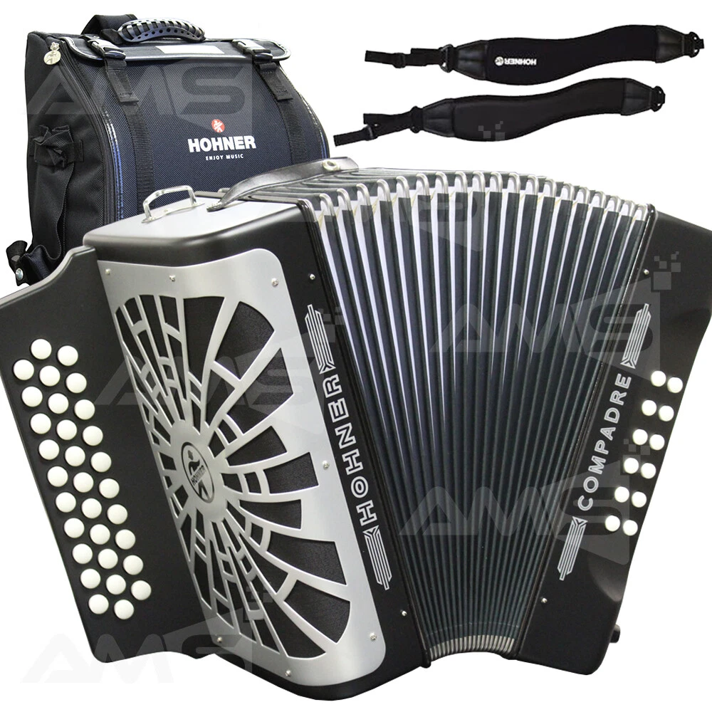 Hohner Compadre EAD Accordion Black Guitar Center