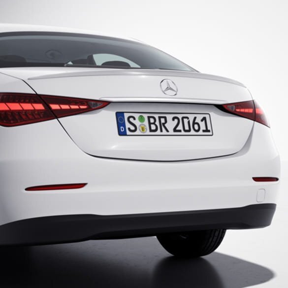 Genuine Mercedes Benz Rear Trunk Boot Spoiler Attachment Primed | eBay