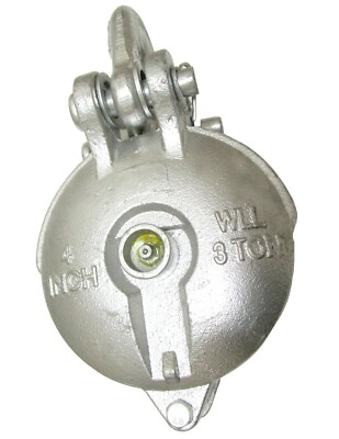 6 Ton Toggle Pin Yarding Block 6 in Sheeve 5/8 Cable Logging Pulley Rigging