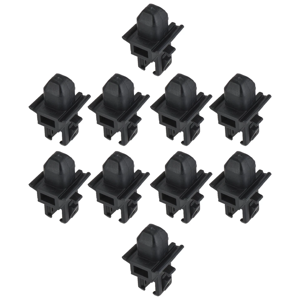 OEM Subaru SET of 10 Grille Retainer Clip 90-99 Legacy 98-05 Forester 91017AA010 - Image 2 of 4