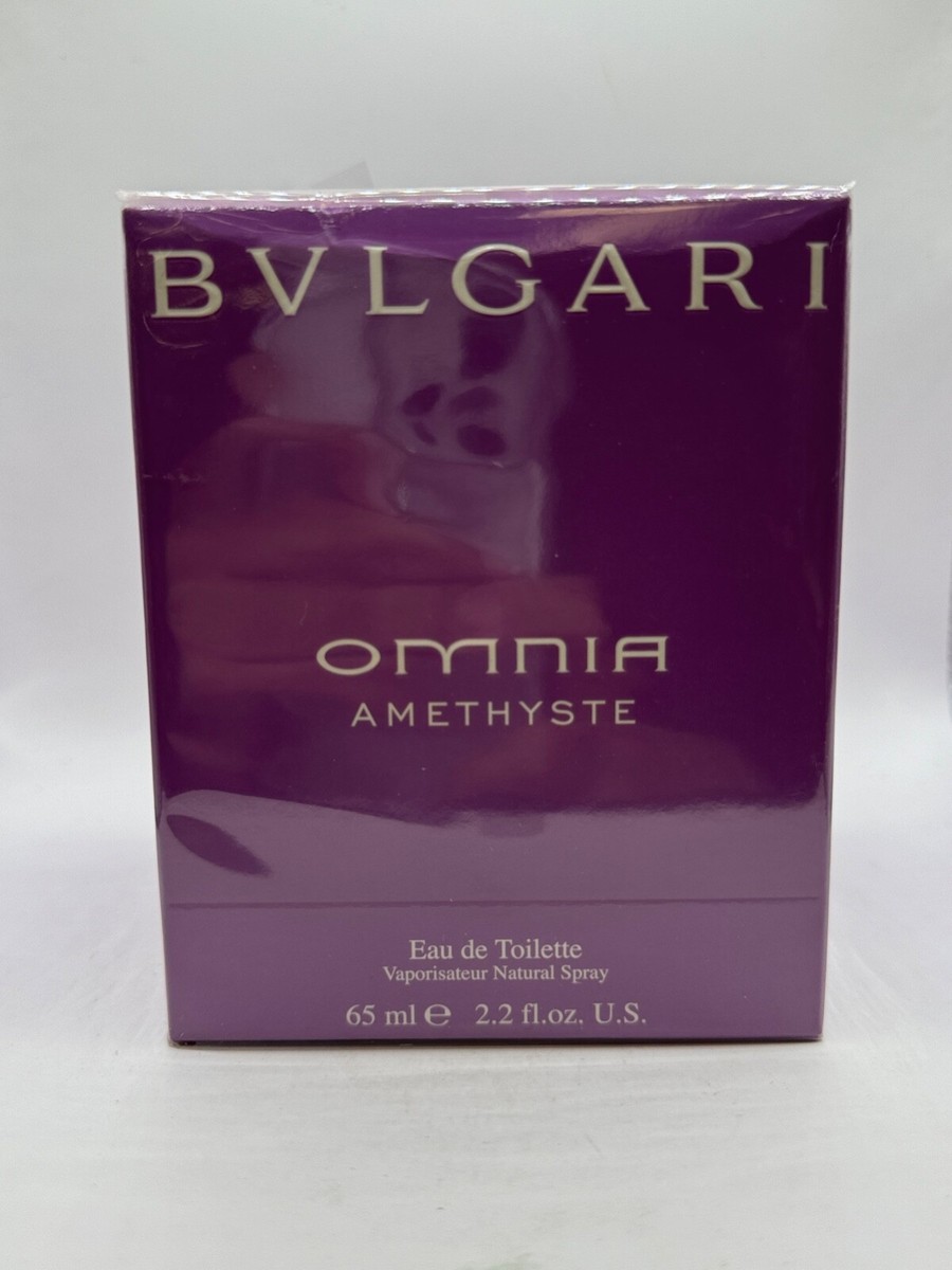 OMNIA AMETHYSTE BY BVLGARI 65ML EDT VINTAGE SPRAY (NEW WITH BOX