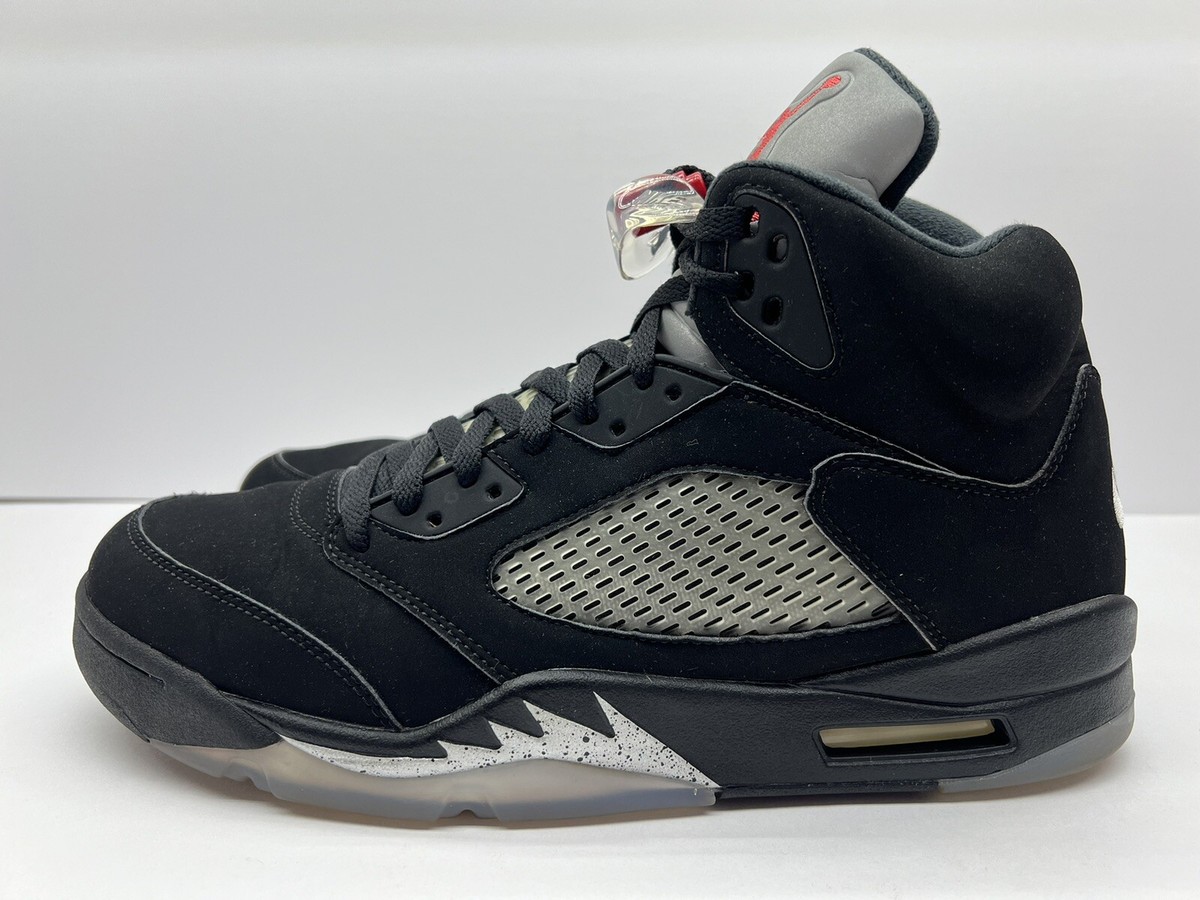2016年製　JORDAN5 　黒　17cm Nike Air Jordan 5 Retro OG Black Metallic 2016 US 10 Brand
