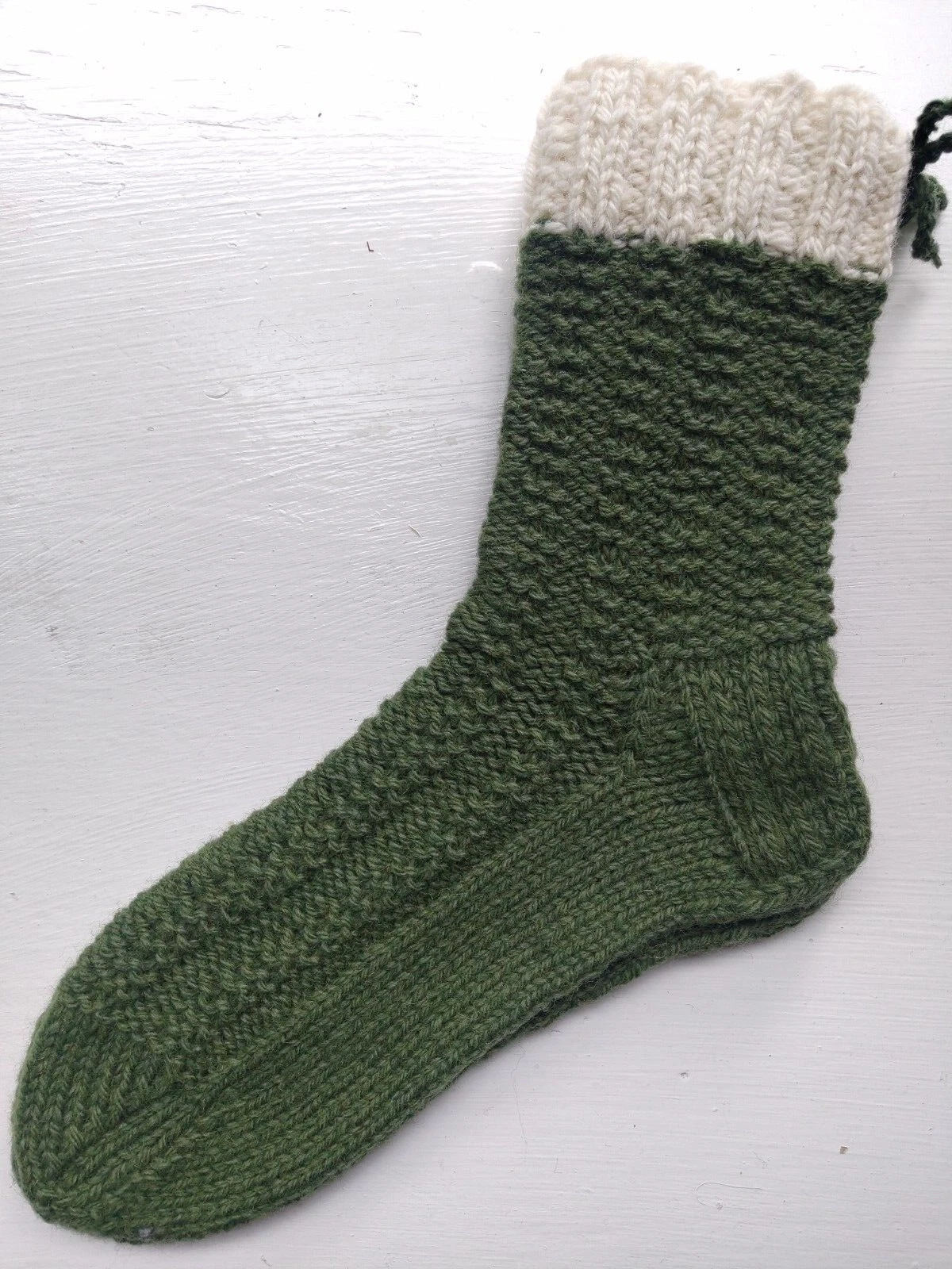 Hand knitted socks (UK size: 7.5 - 8)