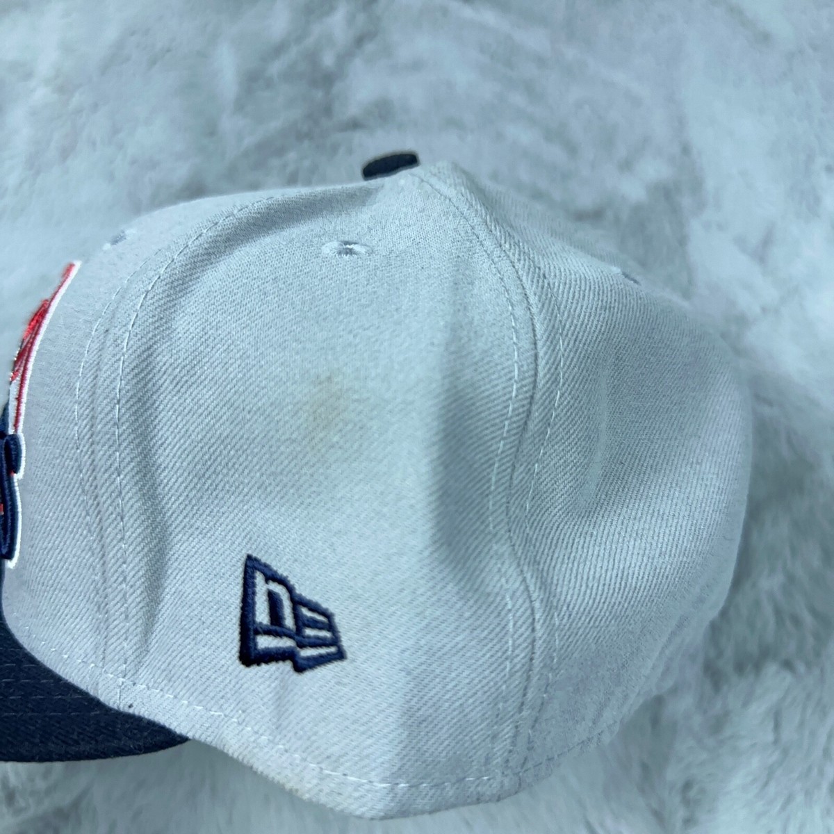 New York Yankee Hat Gray 7 3/4 59 Fifty New Era Genuine