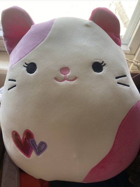 Squishmallow Valentines Calico Cat 