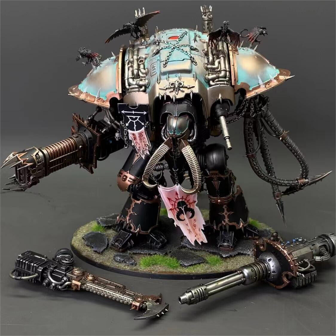 Warhammer 40000 Chaos Knights Knight Abominant - その他 Warhammer 40000 Chaos Knights Knight Abominant - その他