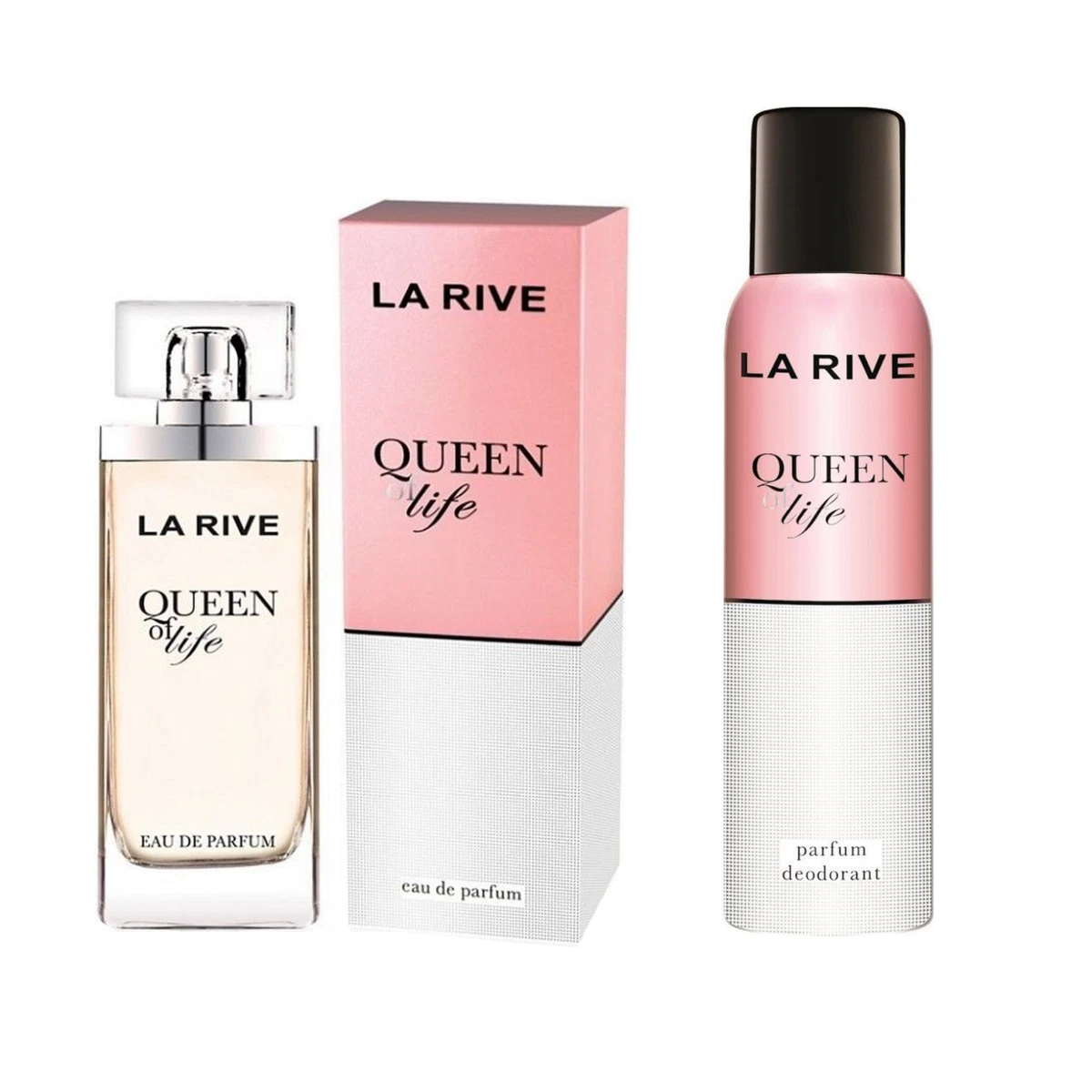 LA RIVE QUEEN OF LIFE WOMAN 75 ml Queen of Life Deo 150 ml eBay