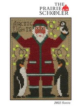 2022 Santa by Prairie Schooler cross stitch pattern