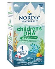 Nordic Naturals Kinder DHA Vege 375mg Beerenlimonade 120 Kaukapseln