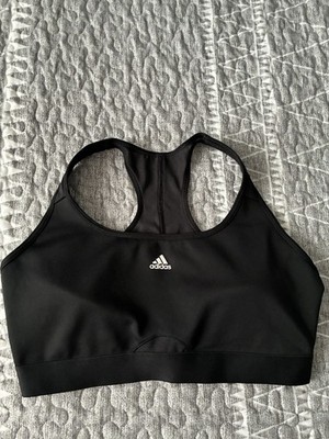Adidas Powerreact Aeroready Training Keyhole Racerback Sports Bra Sz M/L
