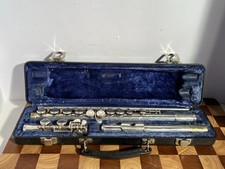 Vintage W.T. Armstrong Flute Model 104 with Hard Case Elkhart Ind USA