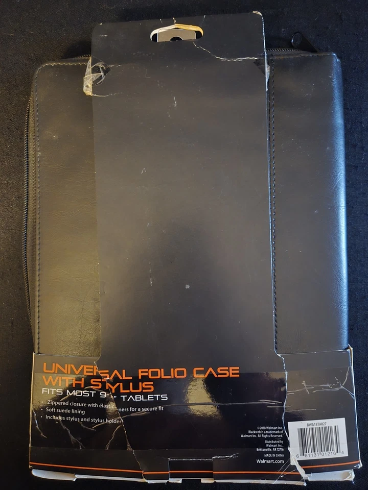 Funda para Tablet Folio Universal Blackweb de 9 pulgadas a 10" Apple Galaxy Foto 2 de 2