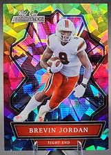 Brevin Jordan /25 2021 Wild Card Alumination Rookie RC Rainbow Ice Texans SSP