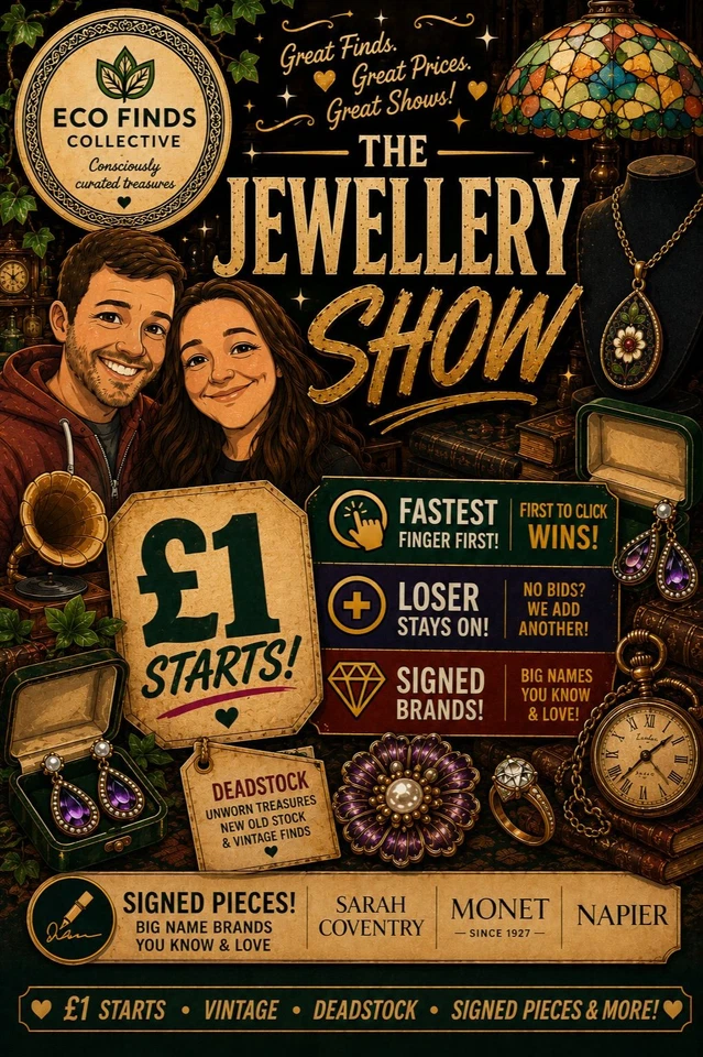🔥£1🔥Weekend Jewellery Special 🎁Bundles🎁NOS Vintage and Pre-Loved❤️FFF❤️
