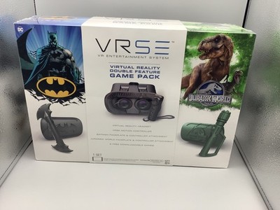 VRSE Jurassic World & Batman Virtual Reality Game Set Double Feature Game Pack