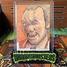 Marketplace image: 2026 Topps Chrome Star Wars 1/1 Artist Sketch Auto Card Darren Coburn-James 🔥
