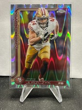 2025 Topps Chrome - Kyle Juszczyk #270 RayWave Refractor