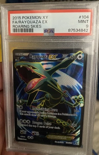 2015 Pokemon Rayquaza EX 104/108 PSA 9 #104 Roaring Skies