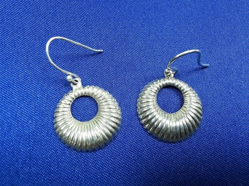 GRANDMA GRABE'S BEAUTIFUL VINTAGE 925 STERLING SILVER RING EARRINGS