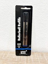 Brand New Montblanc Refills Rollerball Fine Point Blue 2Pack 16303C-BLU
