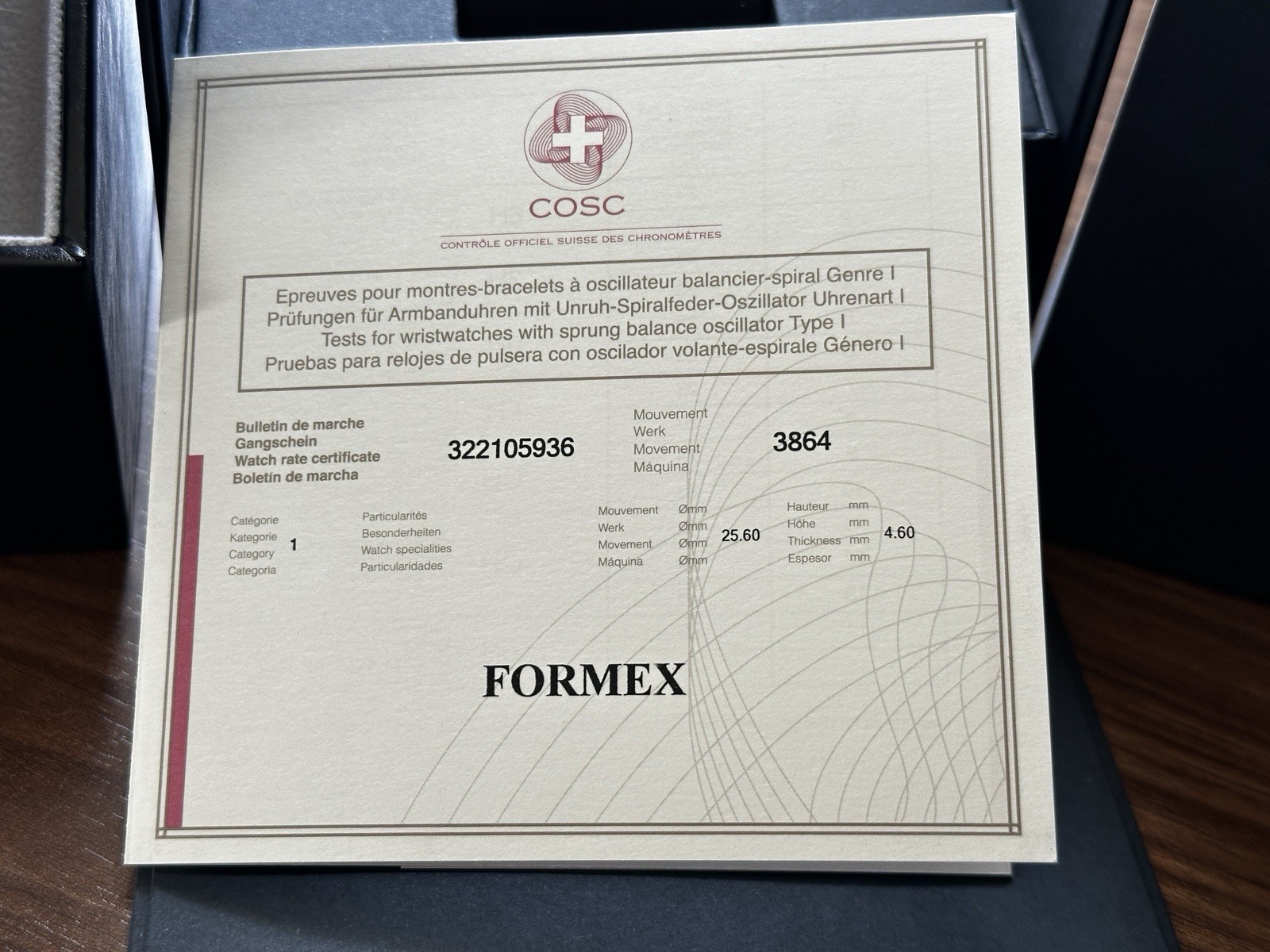 Formex Essence Chronometer Automatic Mother of Sk… - image 9