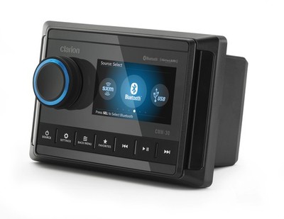 Clarion CMM-30 - Marine Source Unit with Color LCD Display, 8-Channel RCA Out...