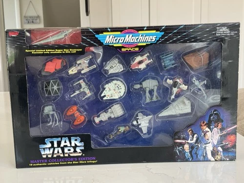 Sealed 1994 Star Wars: Micro Machines Master Collector’s Edition 19 Vehicles NEW