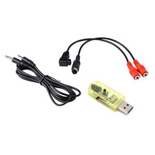 Simulatore di volo USB 30 in 1 RC con cavi per G7 Phoenix 5.0 Aerofly VRC FPV
