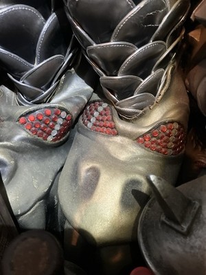 Kiss Official Gene Simmons Demon Destroyer Boots 30
