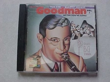 Benny Goodman–After You've Gone The Original Trio & Quartet Sessions VG+/VG+ -CD