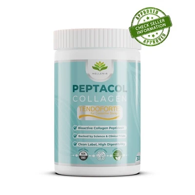HELLENIA PEPTACOL TENDOFORTE® Bioactive Collagen Peptides - 300g