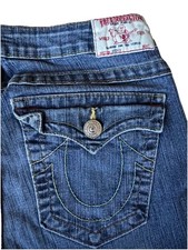 True Religion Becky Low rise Bootcut Jeans - Sz 30 - Y2K - 90s - Flap pocket