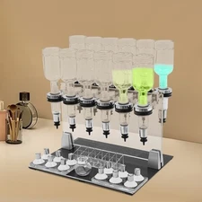 Perfume Dispenser, Manual Perfume Dispenser, Perfume Dispenser with 12 Bottles