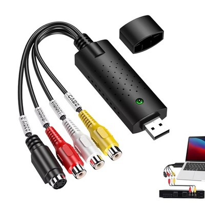 USB 2.0 Audio Video Grabber, VHS Digitalisieren Konverter und Bearbeiten von ...