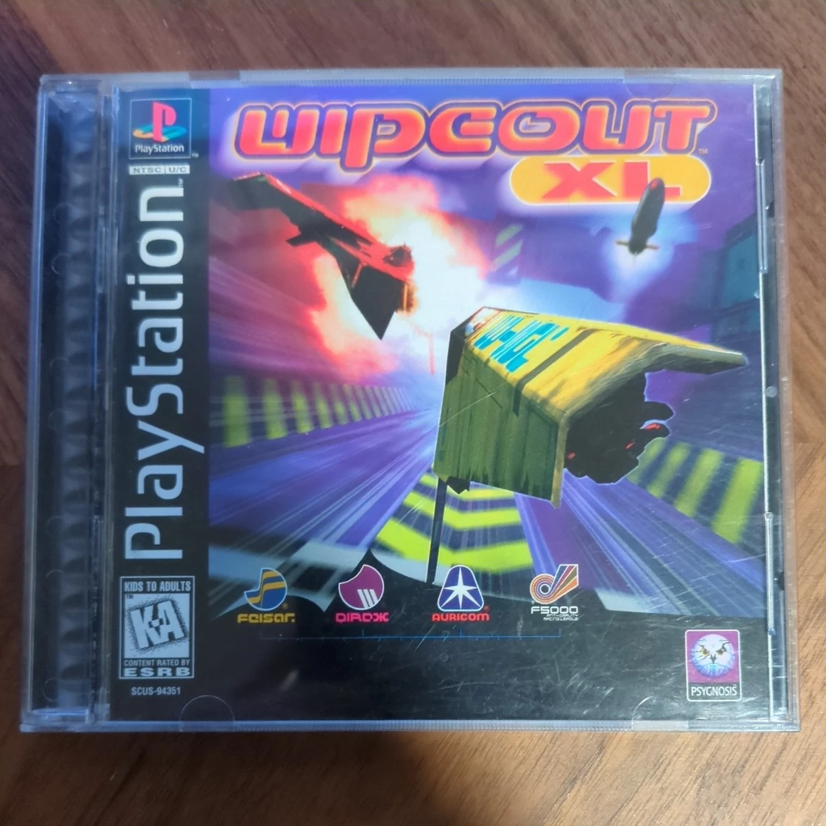 Sony PlayStation 1 Video Games Wipeout XL for sale | eBay
