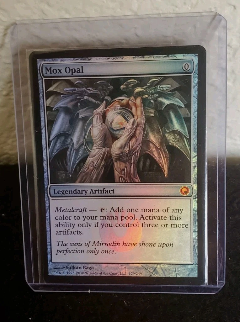 Mox Opal Magic: The Gathering Scars of Mirrodin Near Mint or